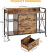 Lockable Industrial Grade File Cabinet Power Outlets