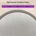 Outdoor Swivel Counter Stools Set of 2 with Back Light Grey