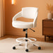 Ergonomic Drafting Chair,Standing Computer Desk Chair,Foot Ring,Lumbar Support,Swivel Task Chair - White