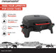 1-Burner Portable Gas Grill with Locking Lid, 11,000 BTU Stainless Steel Burner, Foldable Legs, Small Propane Grill for Outdoor Cooking, Camping, Bbqs, Patios, and Gardens - 820-0065C