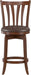 Savana Swivel Counter Stool, Cherry