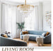 Gold Plated Crystal Chandelier Four Tier Illumination