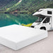 Short Queen 10 Inch RV Mattress with Tencel Cover, Premier Cooling Green Tea/Gel Memory Foam Mattresses for Camper/Truck/Trailer, Firm-Mattress Support for Back Pain, Certipur-Us, 75'' X 60''