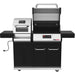 Neevo 720 plus Propane Gas Digital Smart Grill in Black with Air Fryer Oven