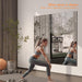 Home Gym Workout Mirror 72" L X 36" W-1Pc Large Full Length Mounted Full Body Frameless Mirror for Workout, Yoga, Garage, Bedroom, Dance