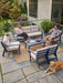 7 Seats HDPE Patio Conversation Sets, Outdoor Patio Furniture Set