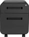 Black Mini Seated File Cabinet