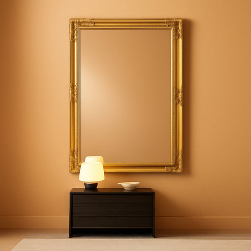 Vintage Gold Mirror for Wall, 24"X36" Antique Ornate Baroque Mirror