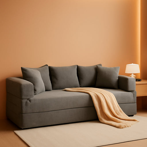 4 In 1 Convertible Folding Sofa Bed With Pillows - ShipItFurniture