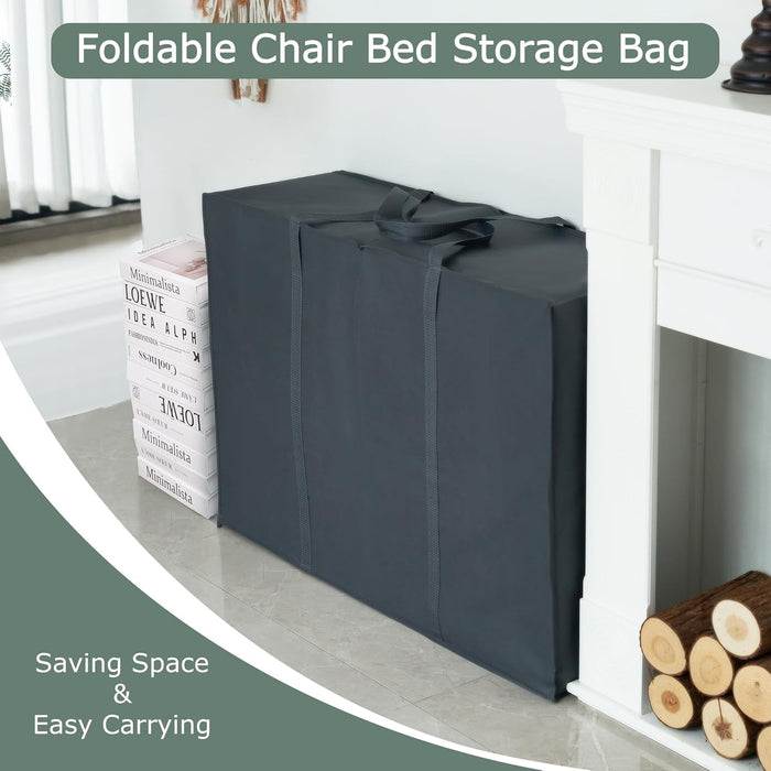 4 in 1 Folding Sofa Bed with Memory Foam Comfort - ShipItFurniture