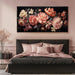 Flower Wall Decor Pink and White Botanical Painting Home Decor Aesthetic Framed Artwork for Living Room Bedroom Office Room Decor 24"X 48"