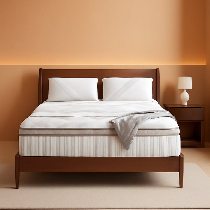 King Size Hybrid Memory Foam Mattress SupportSystem