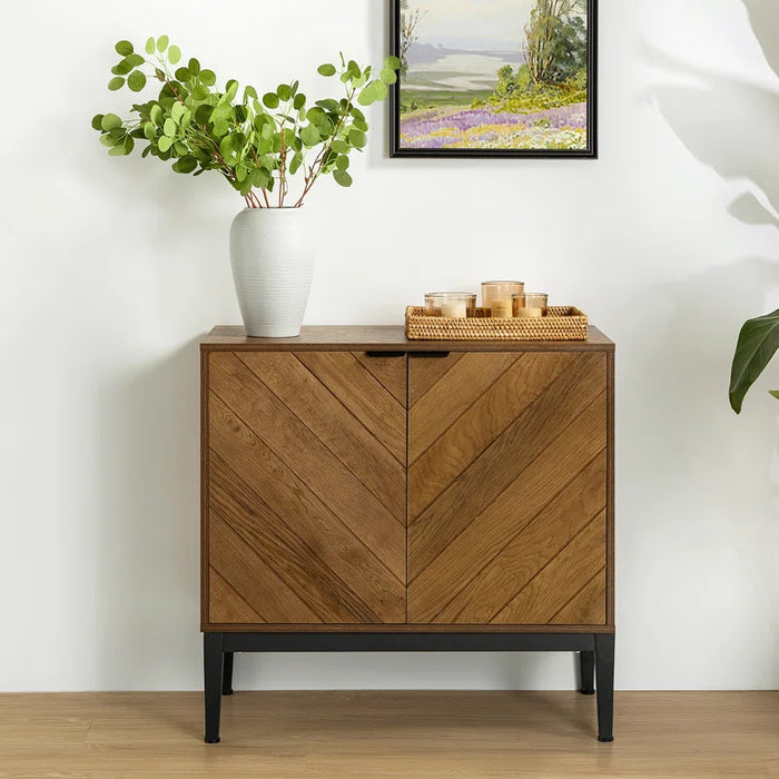 Paschall 30.7" Tall 2-Door Accent Cabinet