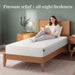 8 Inch Twin Green Tea Memory Foam Mattress, Medium Firm Feel