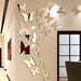 12Pcs/Lot 3D Butterfly Mirror Wall Sticker Decal Wall Art Removable Wedding Decoration Kids Room Decoration Sticker