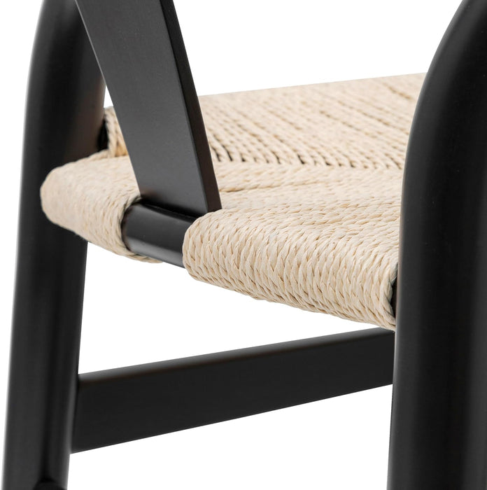 Weave Chair, Single, Black