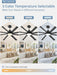 Commercial Grade Aluminum Ceiling Fan With Controller