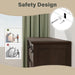 Dresser for Bedroom, Farmhouse 6 Drawers Dressers, Brown
