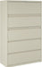 Hirsh 42 Inch Wide 5 Drawer Metal Lateral File Cabinet for Home and Office, Holds Letter, Legal and A4 Hanging Folders, Putty