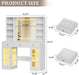 White Deluxe Makeup Vanity Desk Illuminated Mirror