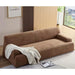 40.94 In. Fabric Sectional Sofa In. Camel