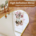 Full Length Dress Mirror - 76"X34" Floor Mirror, Gold