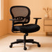 Wave Home Office Desk Chair - Office Chair Ergonomic Desk Chair - Ergonomic Mesh Office Chair, Mid Back, Adjustable Arms, Lumbar Support, Synchro-Tilt, Cushion, 360 Swivel Wheels