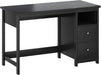 39.3" Desk with Drawers,Small Computer Desk for Home Office,Black