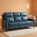 Kester Power Reclining Sofa W/Power Head Rests, Masen Bluegray