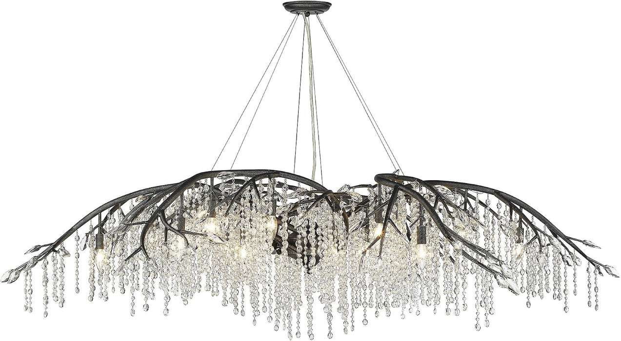 - Autumn Twilight 24 Light Chandelier- Chandeliers, Ceiling Light Fixture, Ceiling Light Fixture, Chandeliers for Dining Room, Light Fixtures Ceiling Mount, Hanging Light Fixture,