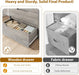 5 Dresser for Bedroom, 50.5" Vertical Dresser Drawer with Storage