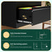 3 Drawer Lateral File Cabinet with Lock, File Cabinet for Home Office,Black