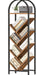 Eight Tier Arched Tree Bookshelf RusticBrown MetalFrame
