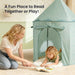 Kids Play Tent – Cute Greentent for Kids Indoor, Portable Toddler Tent for Girls & Boys, Fun Playhouse Toy for Imaginative Play, Perfect Toys Gifts for 2 Year Old Girl & Boy