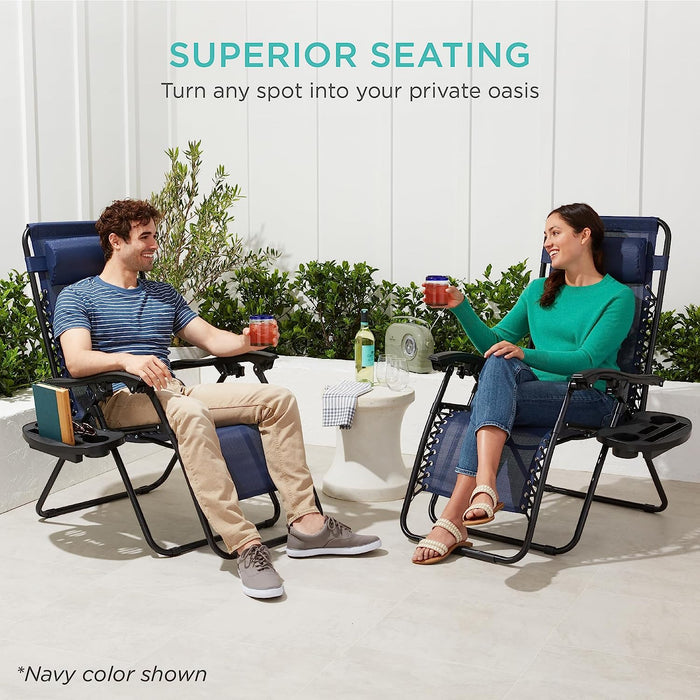 Zero Gravity Chair Recliner, Black