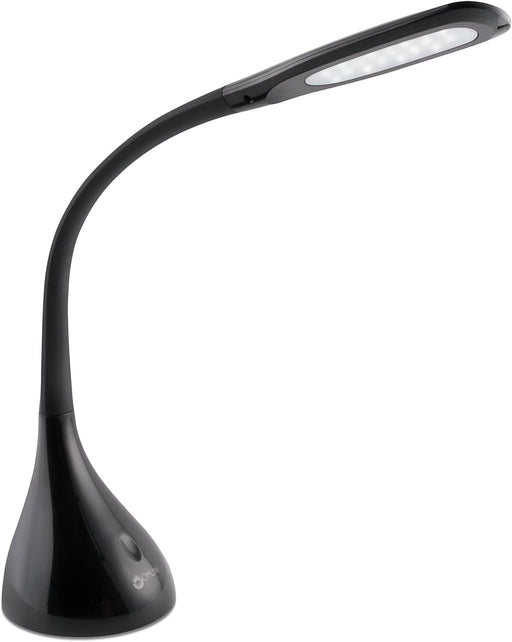 Creative Curves LED Desk Lamp with Adjustable Neck - 4 Dimmable Brightness Settings with Energy Efficient Natural Daylight Leds for Home Office, Computer Desk, & Dorms