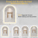 24"X36" Arched LED Lighted Bathroom Mirror with Lights