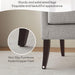 Grey Armchair HighBack CommercialGrade For Living Room
