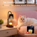 Candle Warmer Lamp with Timer Dimmer - Home Decor, Gifts for Mom Women Friend Sister -Wax Melt Warmer,Adjustable Height with 2 Bulbs