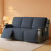 100% Waterproof Recliner Couch Covers, Recliner Sofa Covers with Leg Straps, 1-Piece Washable Reclining Sofa Cover with Pocket Couch Protector for Pets Kids(3 Seater, Dark Grey)