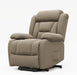 Power Lift Recliner Chair for Elderly Indoor Living Room Reclining Chairs Lounge Chairs Single Sofa with Side Pockets and Remote Control for Bedroom（Brown）