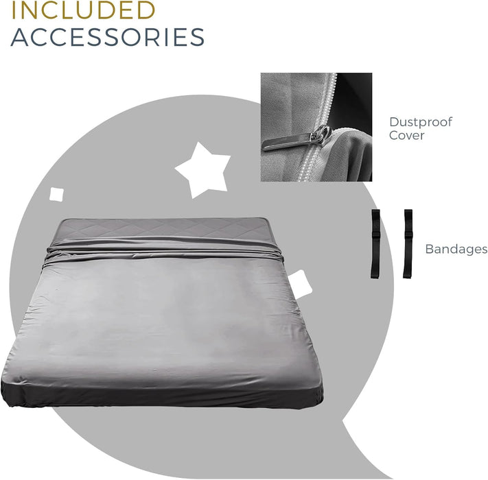 6"" Extra Thick Futon Mattress Floor Mattress， Diamond Pattern Mattress Pad Tatami Pad Japanese Floor Mattress for Adults Floor Bed Roll up Mattress Guest Mattress, Full