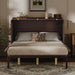 Queen Murphy Bed Cabinet With HiddenStorageDrawers