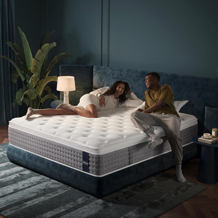 King Mattress, 14 Inch Medium Firm Hybrid with Motion Isolation