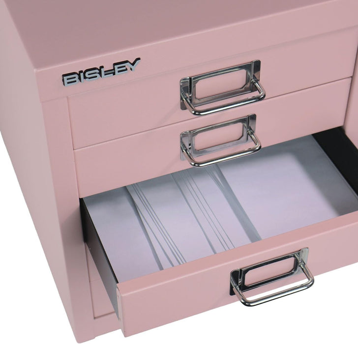 5-Drawer Steel Multidrawer Cabinet - Palest Pink