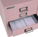 5-Drawer Steel Multidrawer Cabinet - Palest Pink