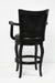 Jones Bar Stool, 29-Inch, 1-Pack, Black