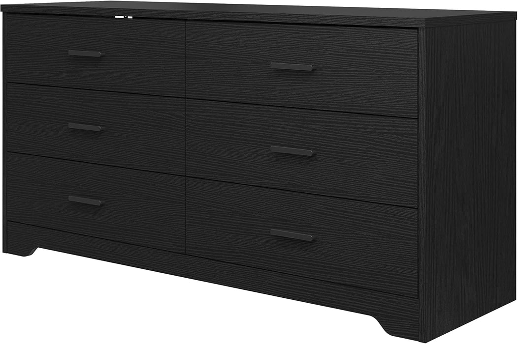 5/6 Drawer Dresser, Wooden Chest of Drawers, Storage Organizer Unit for Living Room, Home, Office