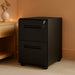 2 Drawer Metal File Cabinet with Lock, Fully Assembled