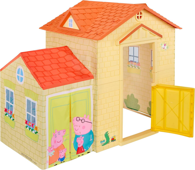 Peppa Pig Playhouse Indoor & Outdoor with Working Doors and Tunnel for Boys and Girls Ages 3+